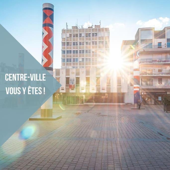Le Bertrand • Le Raffinement En Coeur De Ville Châteauroux Екстериор снимка